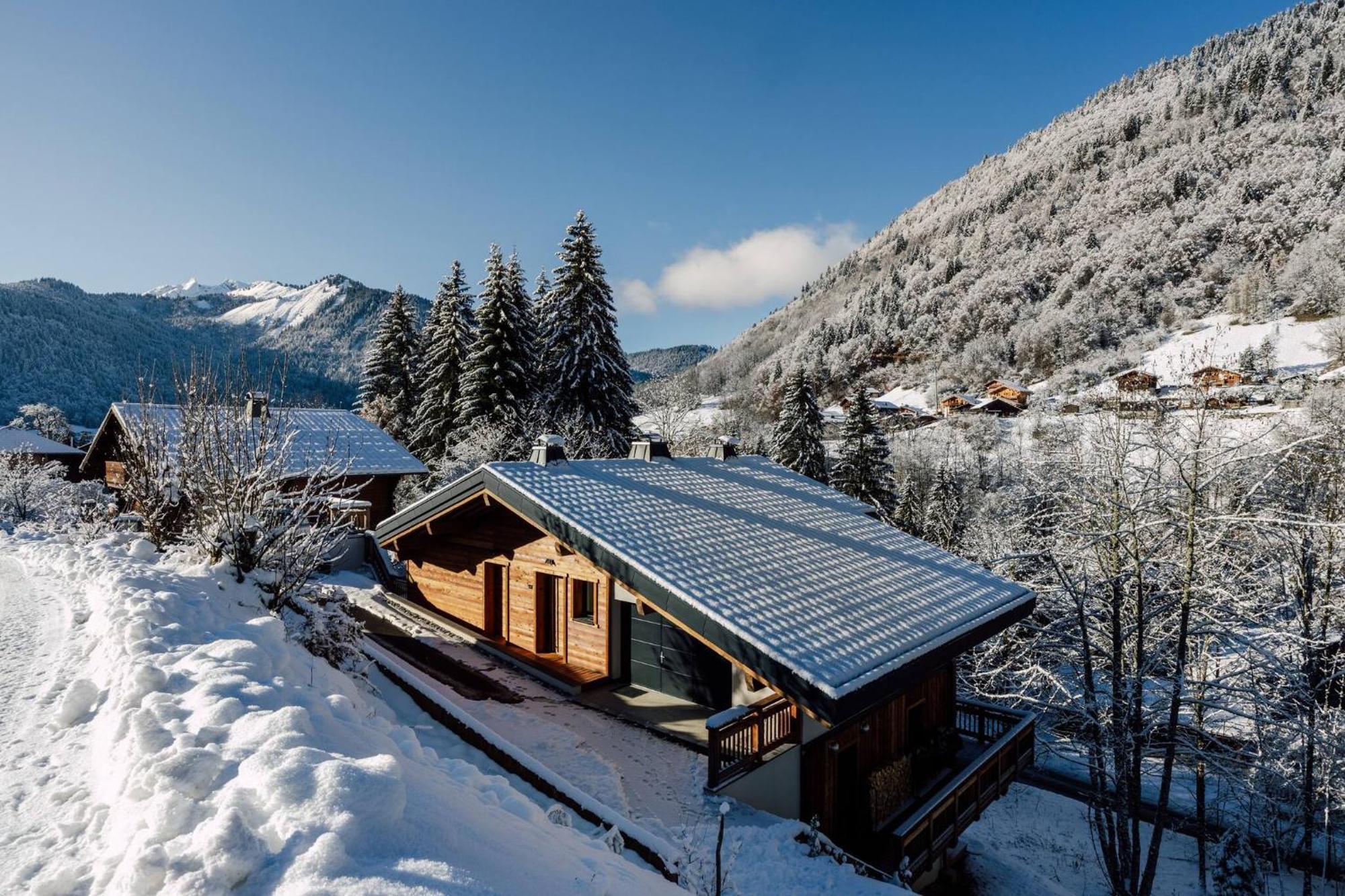 Vila Les Petits Ours Montriond Superbe 8 14 Personnes Exteriér fotografie