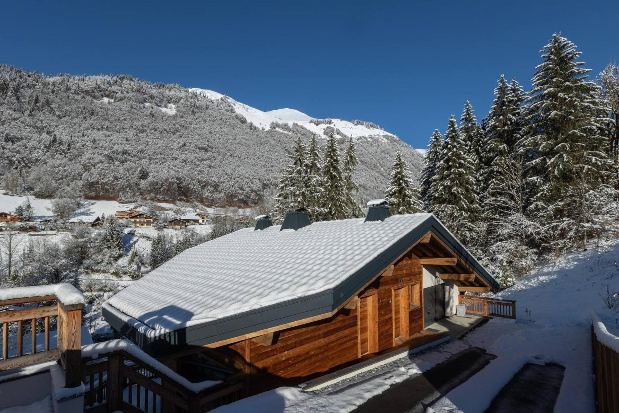 Vila Les Petits Ours Montriond Superbe 8 14 Personnes Exteriér fotografie